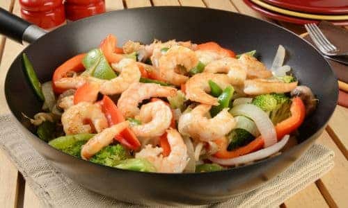 Shrimp Vegetable Stir Fry