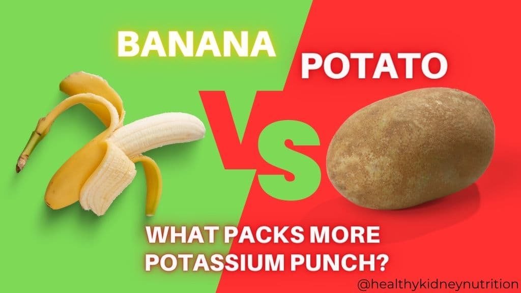 Banana vs Potato. What Packs More Potassium Punch?